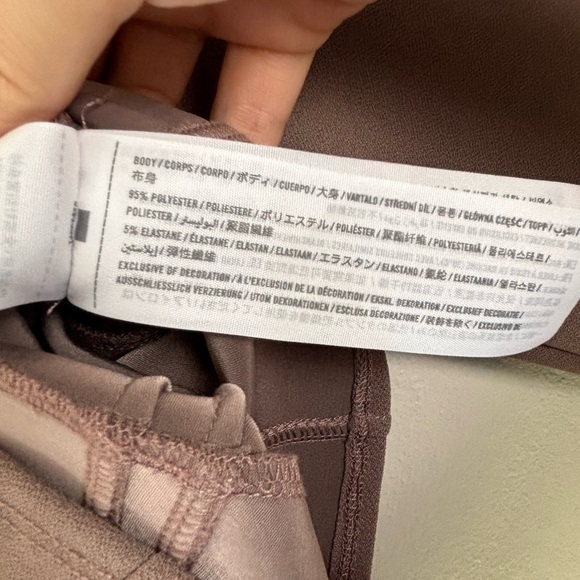 Abercrombie & Fitch Women's L Long Sleeve Taupe Corset Top Women’s Size Small - Picture 7 of 7